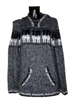Trøje i  grå alpaca